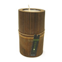 Equinox Bamboo Filled Candle